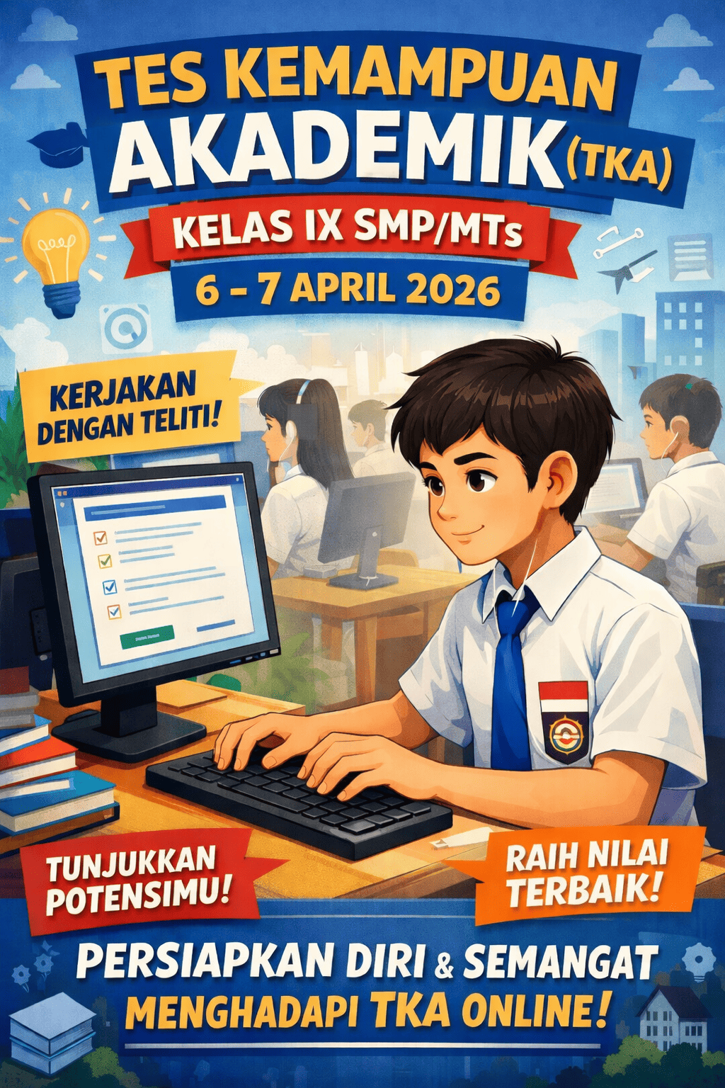 Jangan SKS! Ini Cara Santai dan Efektif Belajar TKA